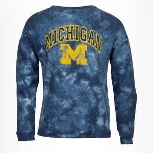 Tie Dye Michigan Sweatshirt